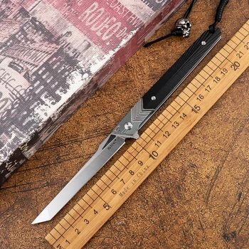 Магическа писалка сгъваем нож M390 острието G10 писалка инструмент за оцеляване в дивата природа открит тактически ловен EDC практичен джобен нож
