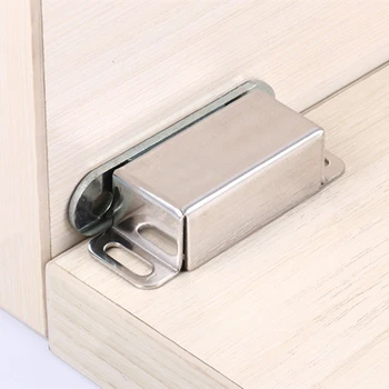Магнитна вратата се затвори от неръждаема стомана, тежкотоварни магнитна ключалка ключалка за шкафове, завеси, мебели за дома вратата на гардероба