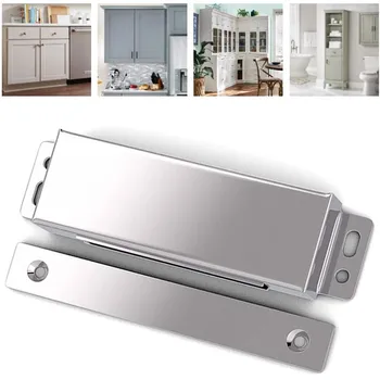 Магнитна ключалка за врата на кабинета Jiayi Силни тежки магнит за шкаф 40 кг, кухненски вратата на кабинета хардуер, аксесоари