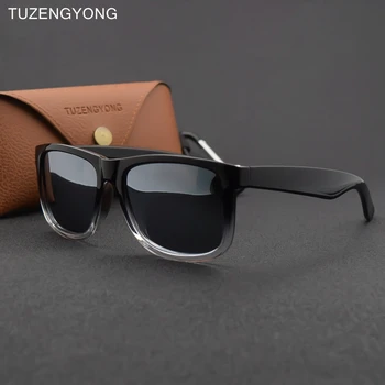 Марка TUZENGYONG Дизайн Класически Мъжки Поляризирани Огледални Слънчеви Очила За Шофиране, Риболов, Спортни Очила За Мъже Goggle UV400 Gafas De Sol