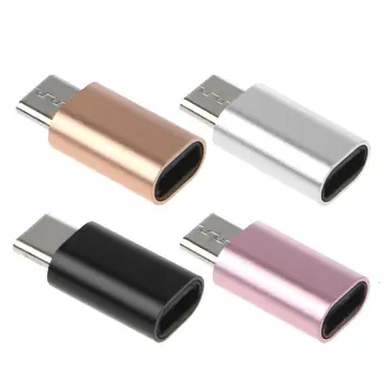 Метален USB Type C C Женски-Мъжки Конвертор, Удължител, Адаптер за Зареждане на Samsung, Huawei, Xiaomi Android Телефон Tablet