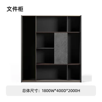 Метален шкаф шкаф, модерен лесен шкаф за съхранение на Boss, офис търговски мебели