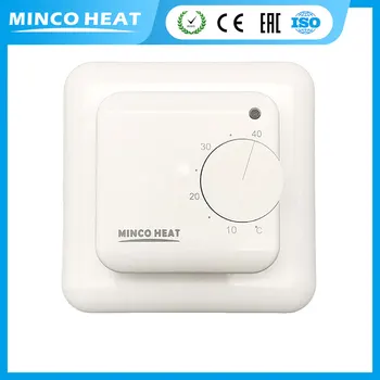 Механичен прекъсвач Терморегулятор Електрически Термостат за Загряване на Топла пол Minco Heat Уред за контрол на температурата на най-добра цена