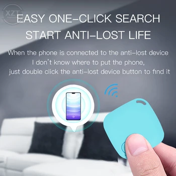 Мини-Аларма Против Загуба на Чантата на KeyFinder Smart Tag Bluetooth-Съвместими който проследява GPS Локатор Ключодържател За Домашни Любимци, Куче, Детска Етикет, Ключ За Проследяване