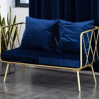 Модерен диван за Хола Скандинавските Луксозни Единични спални тъканни на мека мебел в Минималистичен уютен Салон хапки Предмети от бита