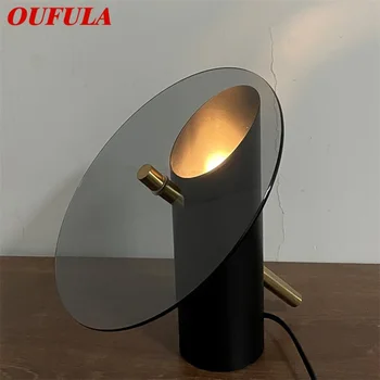 Модерна и лесна настолна лампа OUFULA, led десктоп осветление, украса за дома, спалня, всекидневна