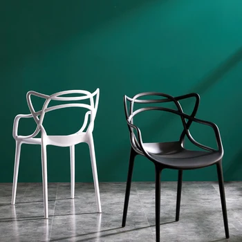 Модерни и уникални дизайнерски улични ергономични трапезни столове в скандинавски стил за почивка Muebles Para El Hogar Lounge Мебели за интериора на WZ50DC