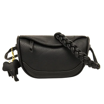 Модерни Малки Кожени чанти-превръзка през рамото, жените дизайнерска чанта 2023, луксозна марка чанта през рамо за подмишниците, дамски чанти-месинджър