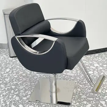 Модерни минималистичные модерен фризьорски столове, Проста салонная мебели, Коса стол, професионално коса стол, подемни коса стол