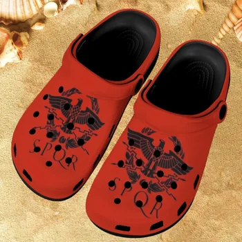 Модни дамски обувки с принтом Хартата на Римската империя, летни Улични сандали с мека подметка, Женски леки Домашни пързалки, чехли Zapatos