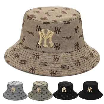 Модни Нови и Висококачествени дамски, мъжки шапки-кофи, готини дамски мъжки Панама, рибарска шапка, градинска солнцезащитная шапка за жени, мъже