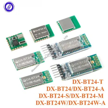Модул за безжична връзка със сериен порт DX-BT24 DX-BT24W DX-BT24-S/A/M/T Прозрачен Трансфер на Модул, съвместим с Bluetooth