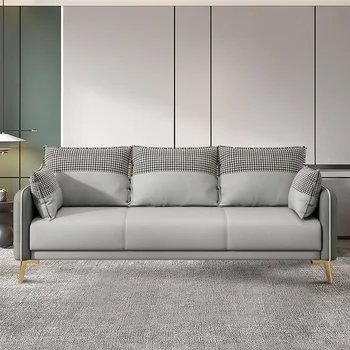 Мързеливи секционни дивани за всекидневна Дизайн на Играта къща Модерна мека Мебел за дневна Икономичен Салон Хапки Мебели за дома HY50