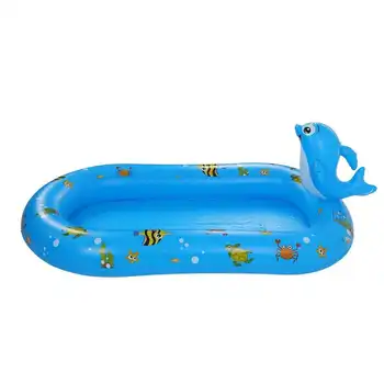 Надуваем басейн, играчка за летен басейн на открито за по 4-5 деца