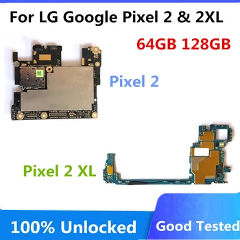 Напълно Разблокированная дънна Платка LG Google Pixel 2/Pixel 2 XL Оригиналната Логическа такса За LG Google Pixel 2/2XL дънна Платка с 64 gb 128 gb