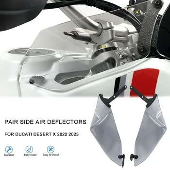 Нов Мотоциклет Дефлектор Страничен Вятър Край На Предното Стъкло, Вентилационни Панели За Ducati Desert X DesertX 2022 2023