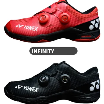 Нов оригинален Гг Yonex марка BOA Обувки за бадминтон Спортни маратонки Дишащи за мъже SHBIFEX