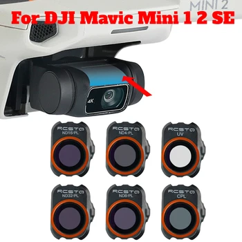 Нов Филтър на Обектива на камерата DJI Mini 2, за Дрона DJI Mavic MINI 1/2/SE, Набор от Филтри UV/CPL/4ND PL/8 ND PL/16ND PL/32 ND PL, Аксесоари