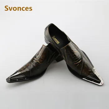 Нова мъжки обувки, луксозни дизайнерски мъжки обувки на плоска подметка от естествена кожа, марка джентльменская обувки за сватбени партита, Zapatillas Hombre