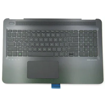 Новата Клавиатура за HP OMEN 15-AX100 15-AX101TX 15-AX102TX 15-AX103TX + капак подложки за ръце