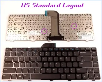 Новата клавиатура с американската подредбата за лаптоп Dell Vostro 2421 P/N: 0F0XRV 9Z.N8VSW.001 NSK-L90SW 06H10H 6H10H Без подсветка