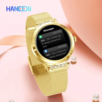 Нови горещи Луксозни Дамски умни часовници, спортни фитнес тракер, кислород дамски часовници за ios и Android IP68, водоустойчив ръчен часовник