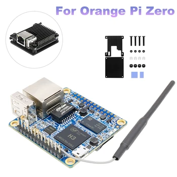 НОВО-За Orange Pi Zero Development Board + Радиатор 512 М DDR3 Allwinner H3 Чип на борда на Wifi За Програмиране на Малък Компютър