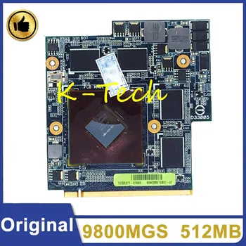 Оригиналната графична карта 9800MGS 9800 M GS G94-655-B1 512MB Video Graphic VGA за лаптоп ASUS G60VX G51VX G50VT G50V 100% Тест