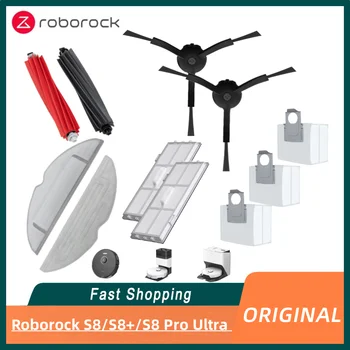 Оригиналната Странична Четка Roborock S8 Pro Ultra/DuoRoller, Филтър, Въже, Чанта, Аксесоари За Roborock S8/S8 + Резервни Части За Прахосмукачка