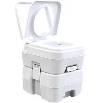 Открит автомобил тоалетна за къмпинг преносим мобилен тоалетна вътрешното бутало за помпа за измиване на тоалетна вода за бременни жени