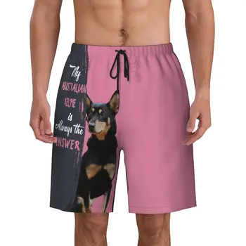 Плажни шорти CLOOCL, панталони с 3D принтом миниатюрни кучета пинчера, модерен мъжки къси панталони, хавайски празник спортни къси панталони, Директна доставка