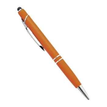 Плъзгаща се метална химикалка химикалка с черно мастило, за многократна употреба стилус от сплав Signature Pen JIAN