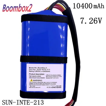 Подходящ за батериите JBL Boombox2, Zhanshen 2-ро поколение, SUN-INTE-213, нов 10400 притежава тази капацитет