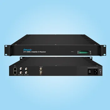 Потребителят FMUSER DTV-4696-2 2 CI-слот и 2 DVB-C/T/ISDB-T/DVB-S/ S2/S2X/ ATSC или 1 АСИ и 16 IP (UDP/ RTP) в 1 МРТ и 16 безшевни тръби или 1 ASI
