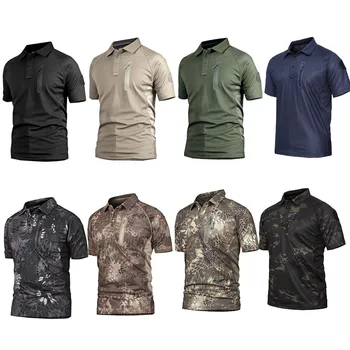 Риза за лов и стрелба на открито, бойна фронт, тактическа бойна облекло BDU, Бързосъхнеща камуфляжная риза