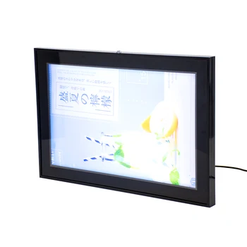 светодиодна светлинна кутия ултра-тънък водоустойчив led дисплей 8 фута x 2 метра външна табела led outdoor signage