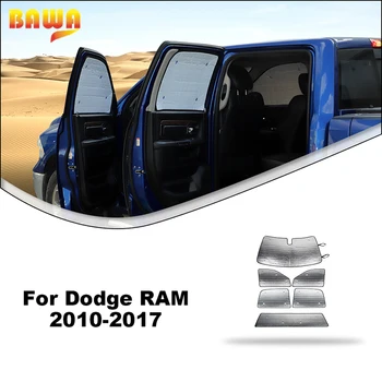 Сенника на предното стъкло на превозното средство от алуминиево фолио BAWA за Dodge RAM 2010-2017, тампон за слънцезащитен козирка, аксесоари за защита от uv