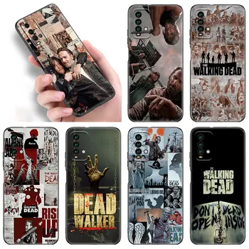Силиконов калъф за телефон, The Walking Dead, За Xiaomi Redmi Note 11 10 9 8 Pro 11T 10T 8T 10S 9S Redmi 10 9 9А 9В 9T 9i Черен Калъф