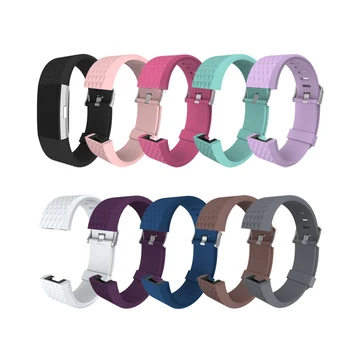 Силиконов ремък за часа Fitbit Charge 2 Band, гривна, каишка за смарт часа Fitbit Charge 2, защитно фолио за екрана, аксесоари