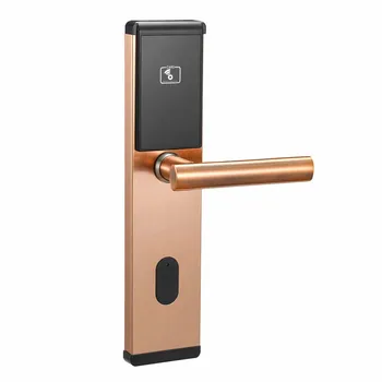 Система за заключване на врати на хотела интелигентни RFID цифрова карта за отключване на ключа от неръждаема стомана