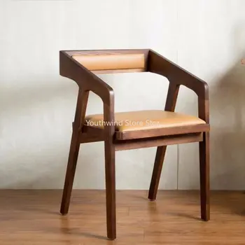 Скандинавска столове столове мобилен ръкохватка преносим дървен стол за хол дома компания muebles ал Ел Огар домакински мебели MZY