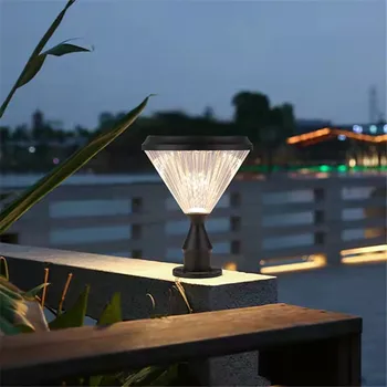 Слънчевата Пощенска лампа TEMAR Модерна творческа Външно осветление порта Водоустойчив led за вашия интериор, вътрешен двор, градина, тераса, веранда