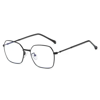 Слънчеви очила с защита от синя светлина за жените, мъжете, очила за защита на очите в рамка голям размер, модерен ультралегкие офис компютърни очила