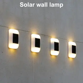 Слънчеви стенни лампи Водоустойчива IP65 се Изисква Висока Яркост Автоматично Зареждане Лампи Озеленяване на осветителни тела за Градина