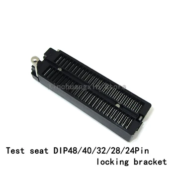 Тест на Притежателя DIP48 DIP40 DIP32 DIP28 DIP24 IC Определя Притежател на Движима Жак За Програмиране на Чипове на Микроконтролера База за Програмиране
