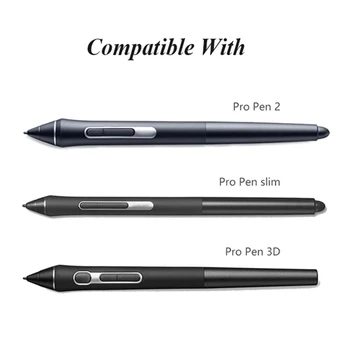 Универсален Държач Стойки за писалки за Wacom Pro Pen 2 Protector Holder подходящ за PTH-460 PTH-660 PTH-860/ DTH-1320 DTH-1630