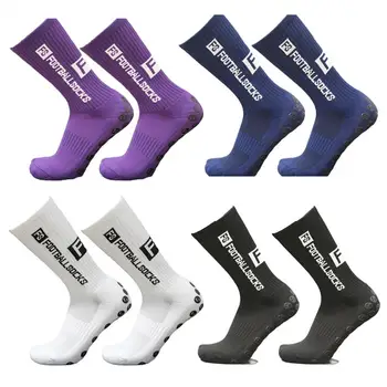 Футболни Спортни чорапи FS Футболни чорапи със силикон вендузата, нескользящие футболни чорапи, спортни мъжки и женски бейзбол чорапи за ръгби