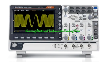 Цифров запомнящият се осцилоскоп GDS-1102E/GDS-1104E/GDS-1152E 100/150 Mhz 2/4 канала 1GSa/s с честота на дискретизация в реално време на 8-инчов дисплей WXGA