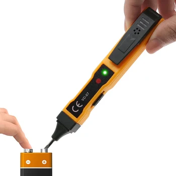 Цифрови датчици за напрежение 70-250 ac Електрически тест молив Безконтактен дръжка Тестер Метър