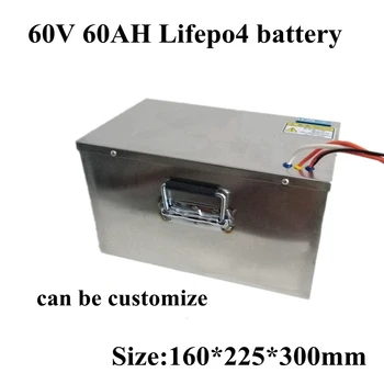 Чисто нова Батерия 18650 60v 60Ah Lifepo4 С Висока Скорост Освобождаване от отговорност, Двигатели с Голям Капацитет за свободни стаи AGV + 10A Зарядно Устройство